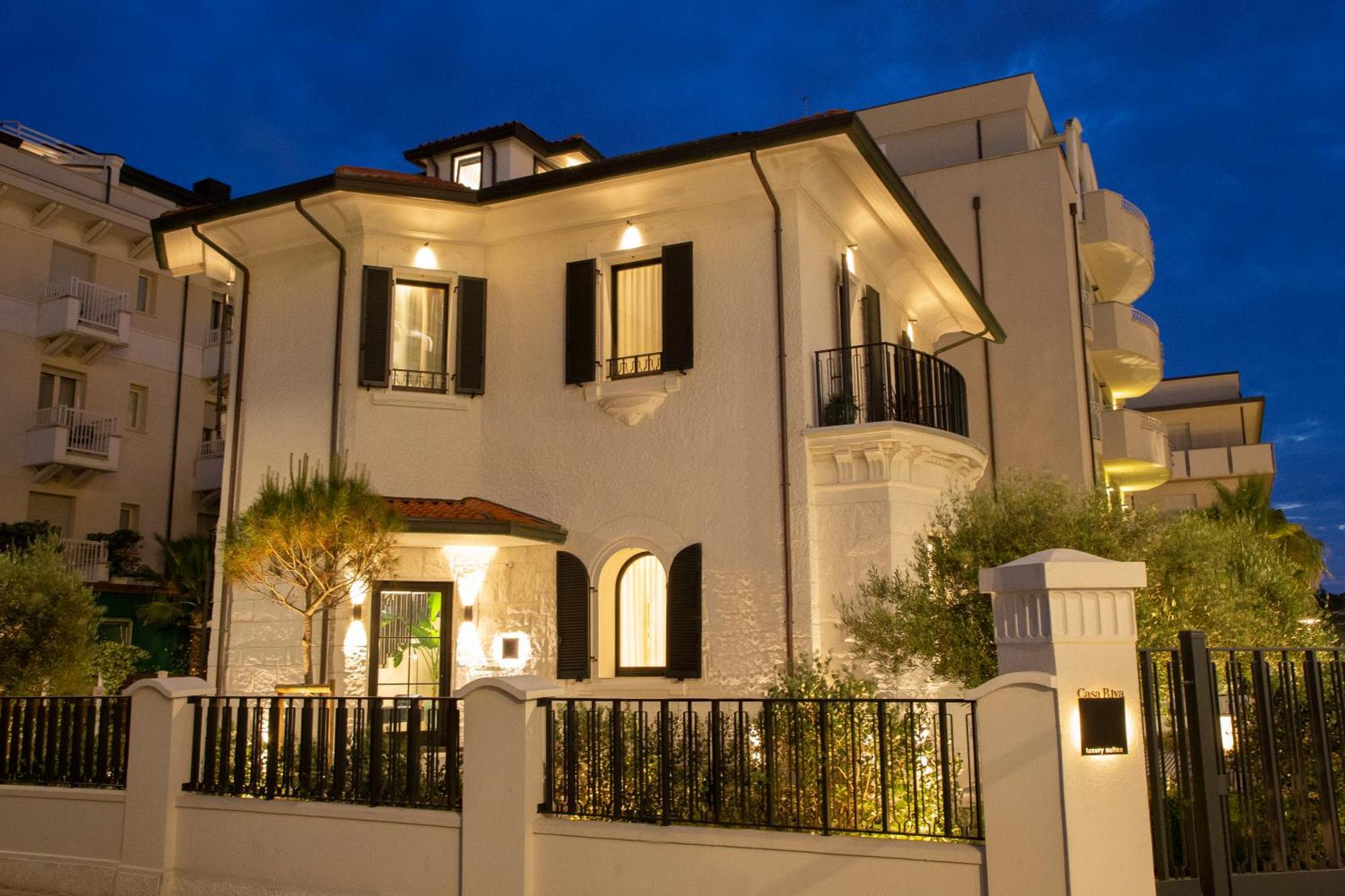 Casa Riva Hotel Riccione Exterior foto